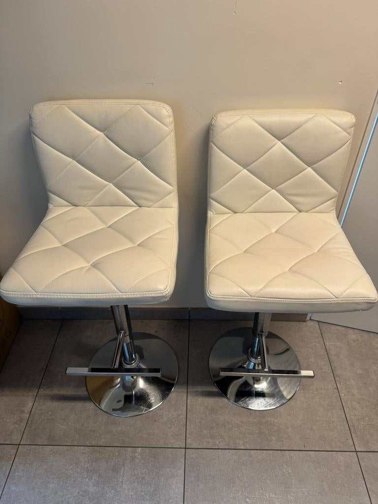 Barkrukken, Ophalen, Gebruikt, Leer, In hoogte verstelbaar