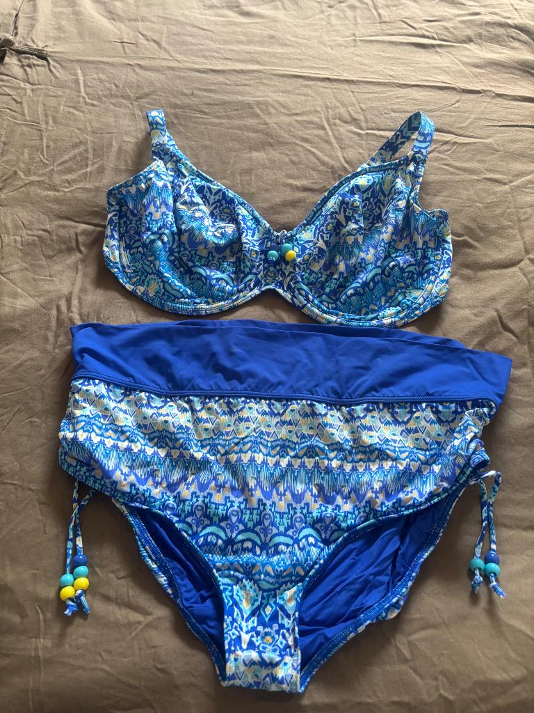 Prima donna bikini blauw als nieuw, Enlèvement, Comme neuf, Bleu, Bikini