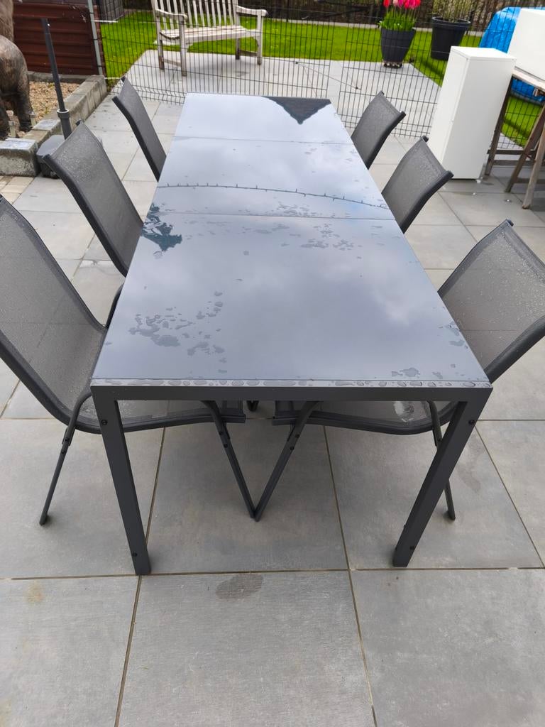 11-delige tuinset antraciet NIEUW, Ophalen, Tuinset