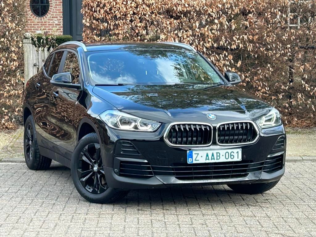 BMW X2 sdrive 1.8 i automaat/camera/afn. trekhaak/nieuwstaat, Auto's, BMW, Euro 6, Zwart, 5 zetels, SUV of Terreinwagen