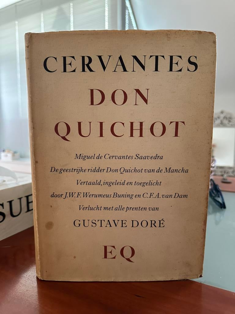 Don Quichot boek vintage, Boeken, Ophalen, Gelezen