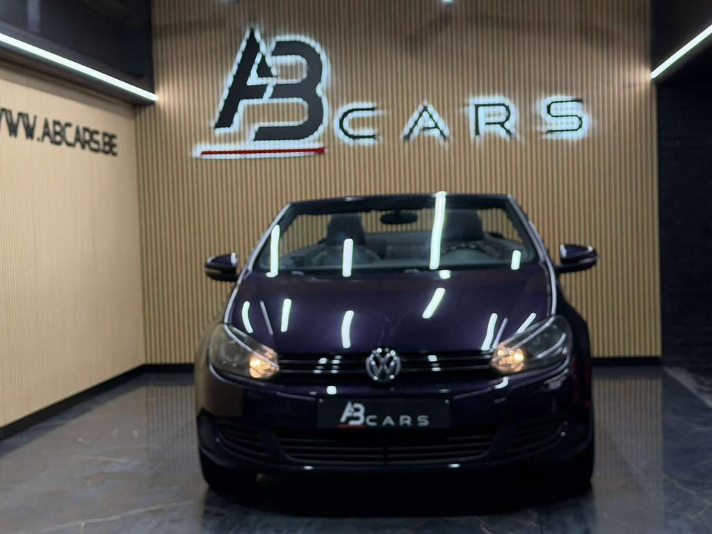 Volkswagen Golf Cabriolet 1.6 CR TDi * GARANTIE 12 MOIS * CA, Auto's, Gebruikt, 4 cilinders, Cabriolet, Zwart