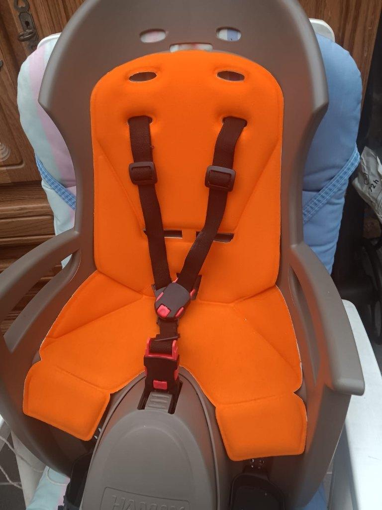 kinderzitstoel voor fiets, Ophalen, Achterzitje, Voetsteuntjes, 0 t/m 18 kg