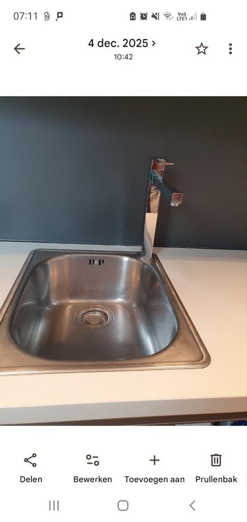 Évier Franke avec robinet, Maison & Meubles, Enlèvement
