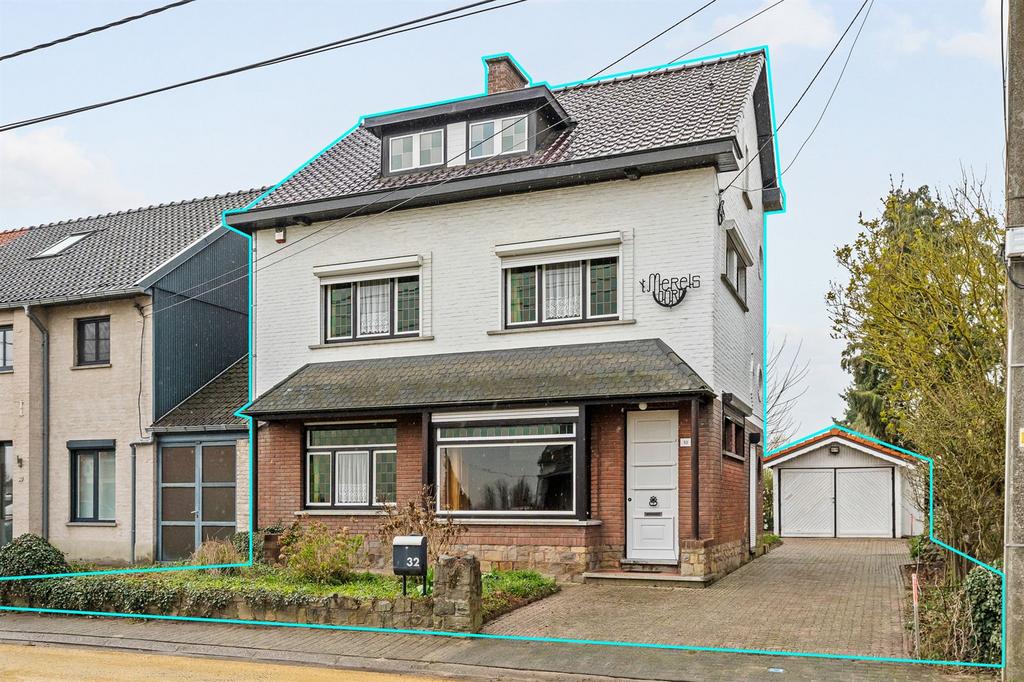 WONING MET 4 SLAAPKAMERS OP 7A 16CA TE WELLEN!, Immo, Maisons à vendre, Province de Limbourg, 500 à 1000 m², F