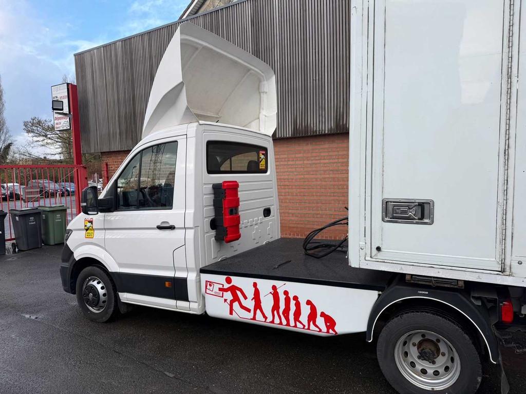 Volkswagen Crafter SZN1Z Bestelwagen met aanhangwagen, Auto's, Automaat, Gebruikt, Volkswagen, Bedrijf