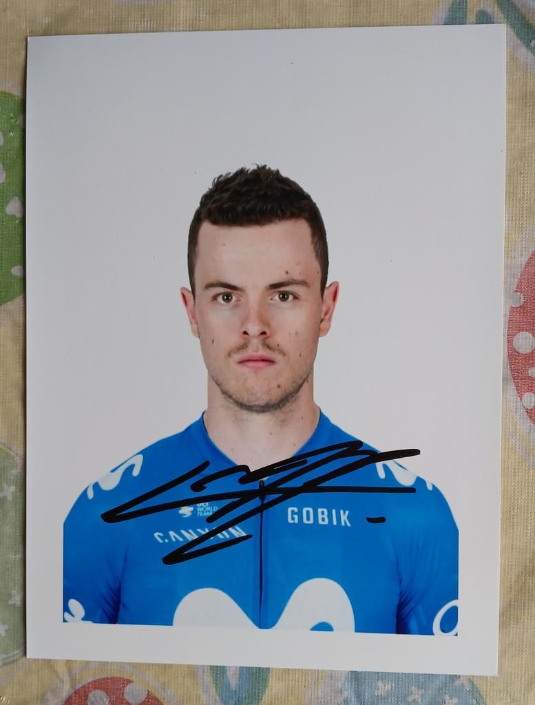 Gesigneerde foto van Remi Cavagna., Sport en Fitness, Wielrennen, Verzenden, Nieuw