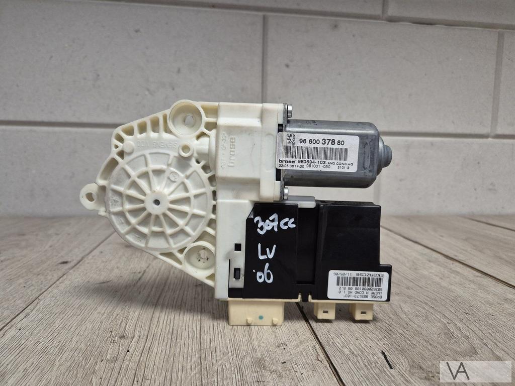 Peugeot 307 cc 2005 - 2009 raammotor links 9660037880 €307, Auto-onderdelen, Elektronica en Kabels, Peugeot, Gebruikt, Ophalen of Verzenden