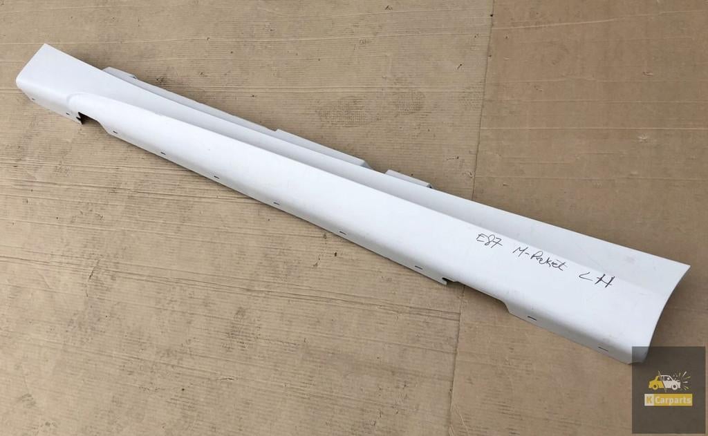 E87 M-, Dorpelstrip BMW E87 M-Pakiet, links ASO, Auto-onderdelen, Carrosserie, BMW, Gebruikt