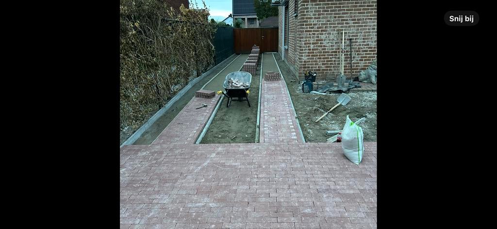 Klinker werken, grondwerken, tuinaanleg, metselwerken .., Services & Professionnels