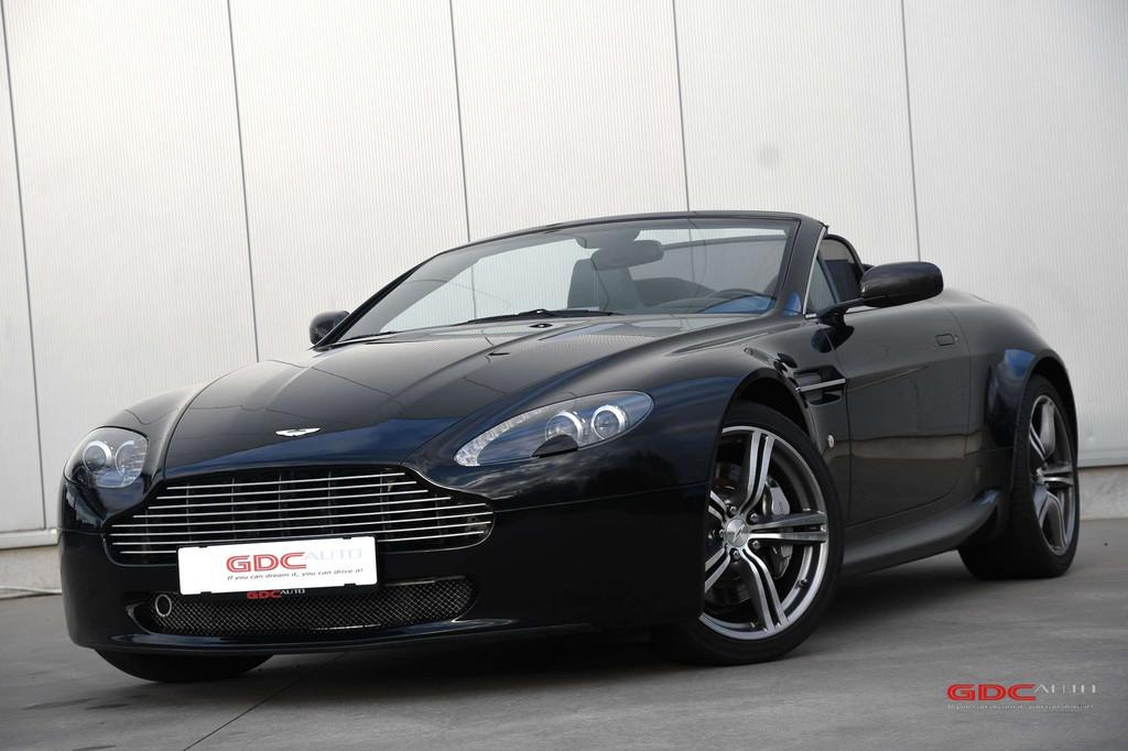 Aston Martin Vantage V8 VANTAGE ROADSTER N400 EDITIE NR. 165, Autos, Aston Martin, Cuir, Achat, Noir, 2 portes