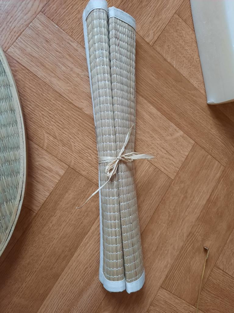 set van 2 nieuwe rotan placemats, Ophalen of Verzenden, Nieuw