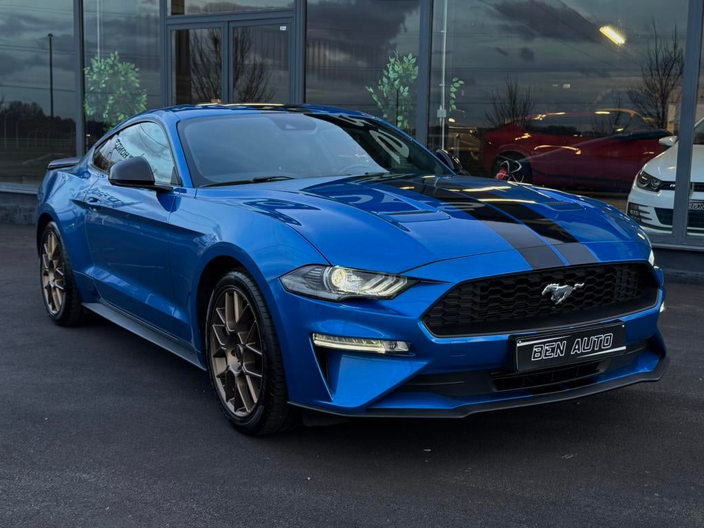 Ford Mustang 2.3L /ECOBOOST/ ECLAIRAGE,AMBIANT/ VIRTUAL COCK, Cuir, Achat, Euro 6, Entreprise