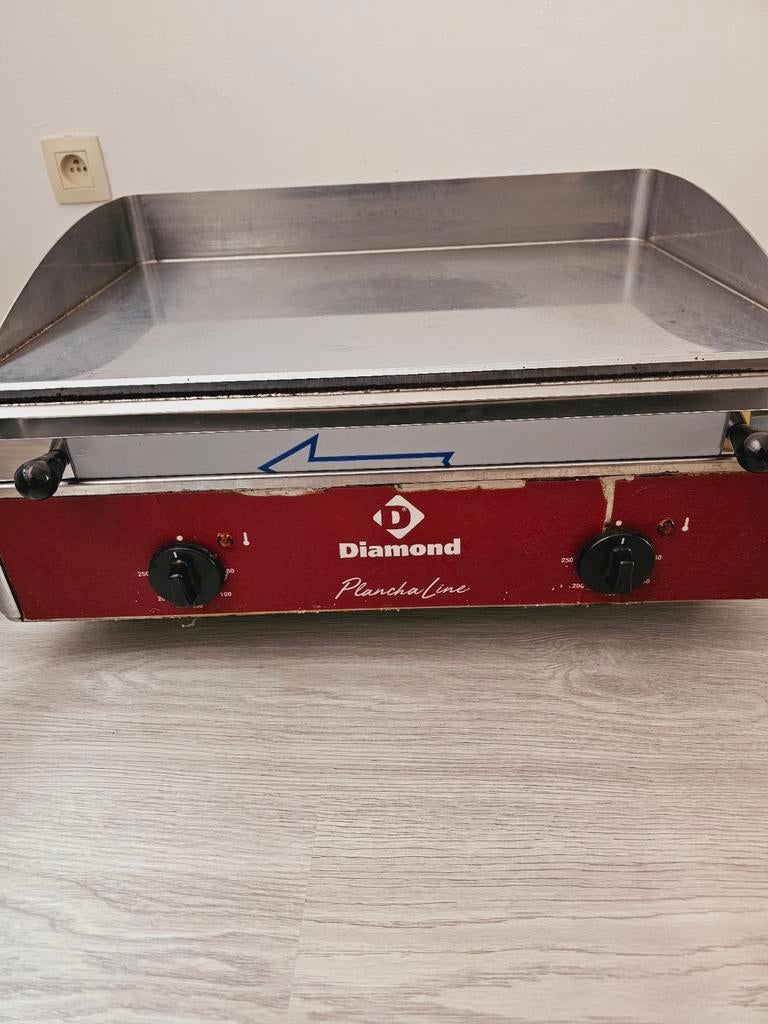 longuer 41cm
Largeur 60cm
 électrique 220w diamond plancha, Electroménager, Plaques de gril, Enlèvement ou Envoi