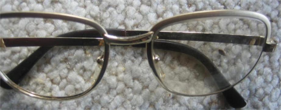 Superbe cadre doré, Enlèvement, Comme neuf, Lunettes