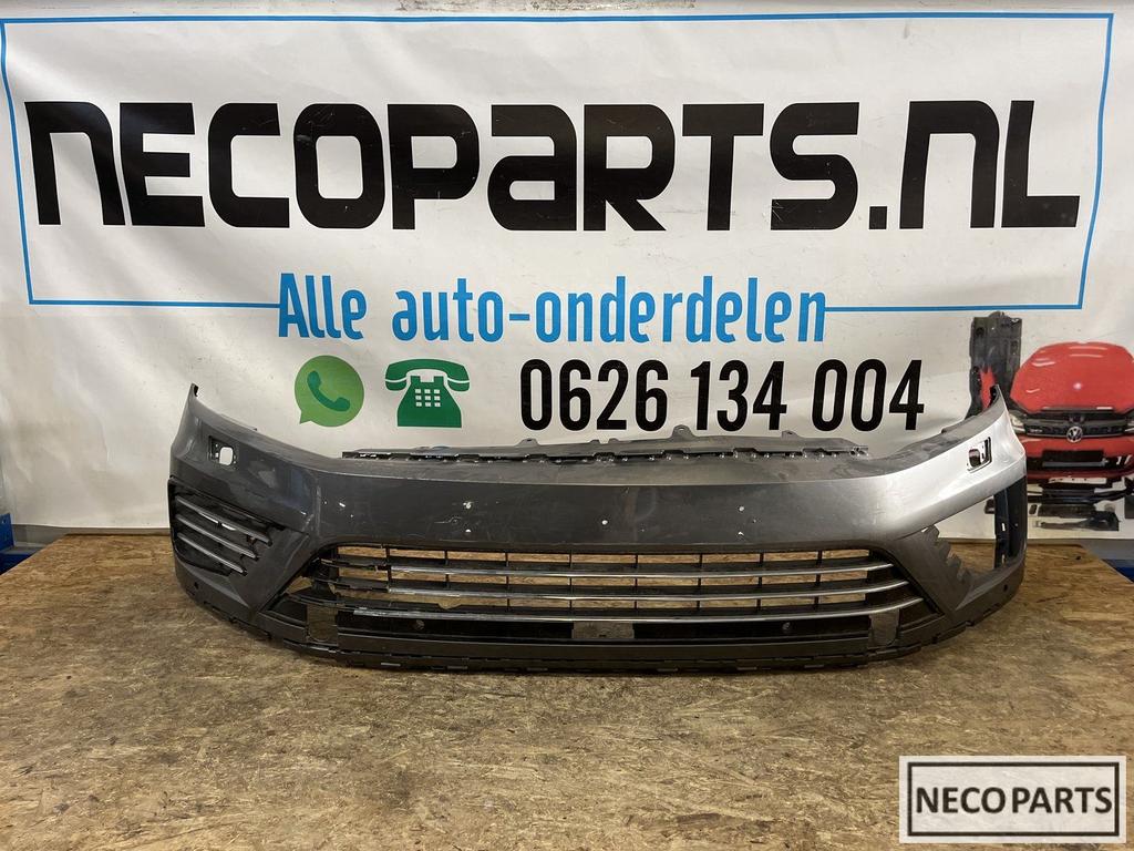 VOLKSWAGEN TOUAREG 7P VOORBUMPER BUMPER ORIGINEEL, Volkswagen, Utilisé, Avant, Enlèvement ou Envoi