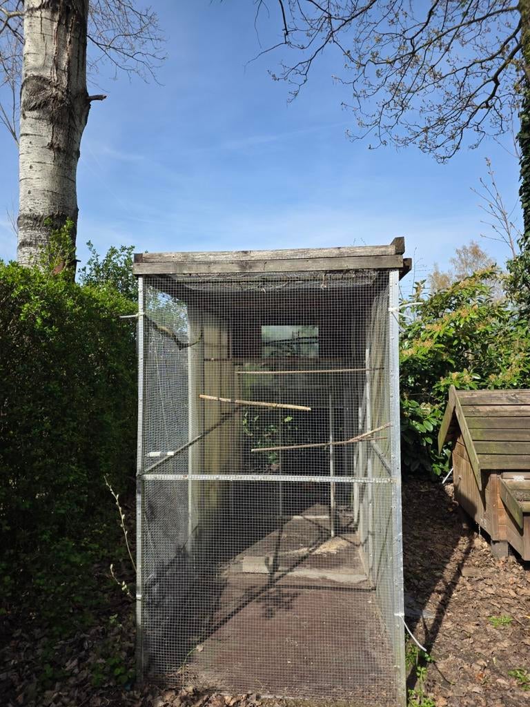 Volière 3,20 m  1,20 m avec essieu, Animaux & Accessoires