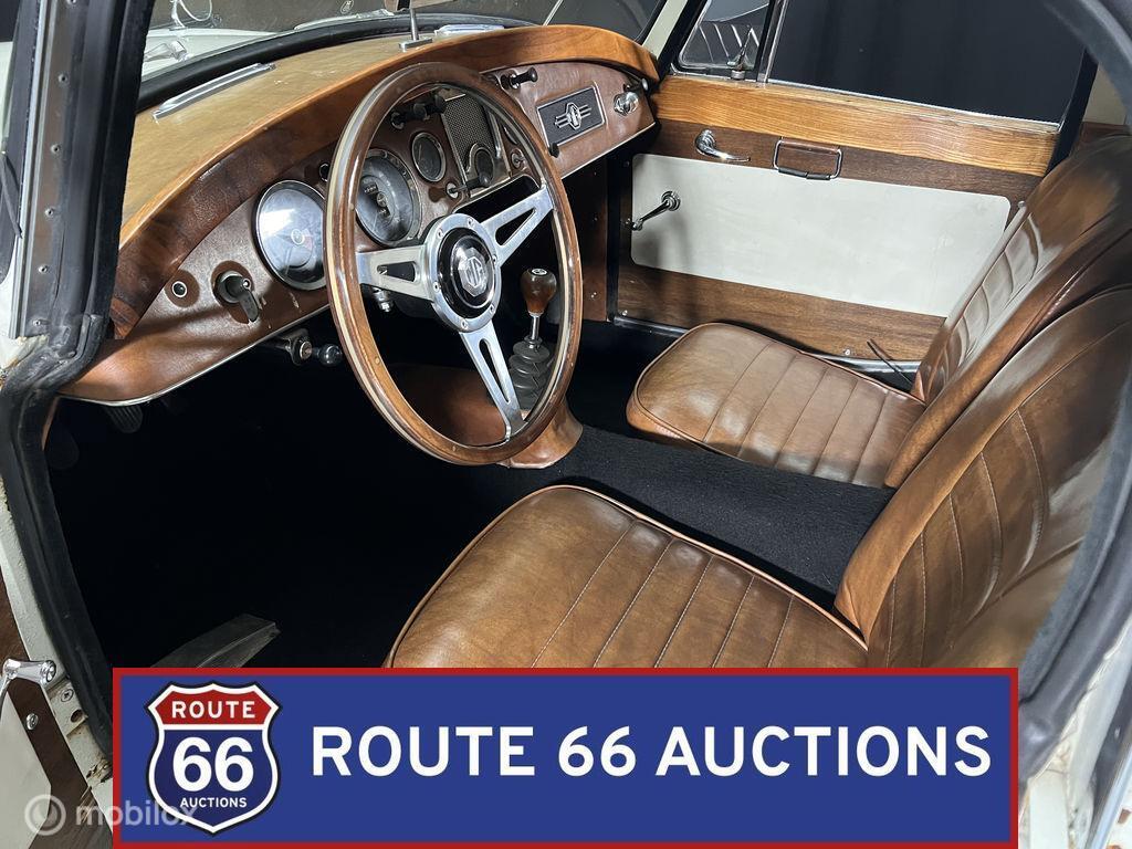 MG MGA Coupe 1500 | 1959 | Route 66 Auctions, Autos, Achat, Entreprise, Boîte manuelle, Autre carrosserie