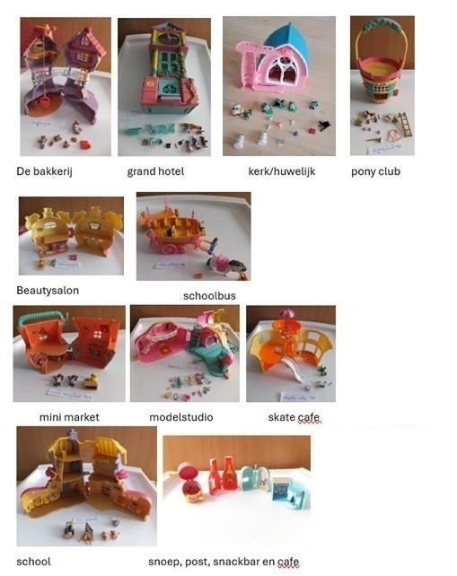 verschillende mini sweety's ( zoals polly pocket), Ophalen of Verzenden, Zo goed als nieuw