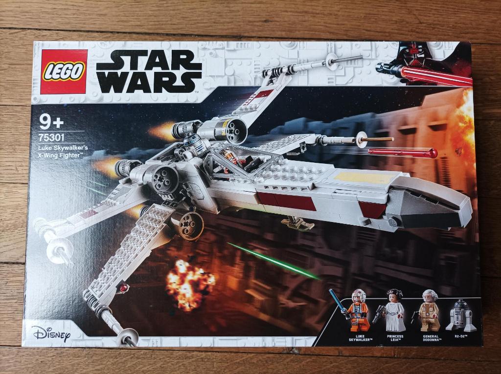 LEGO 75301 - Star Wars X-Wing Fighter de Luke Skywalker neuf, Neuf, Lego, Ensemble complet, Star Wars