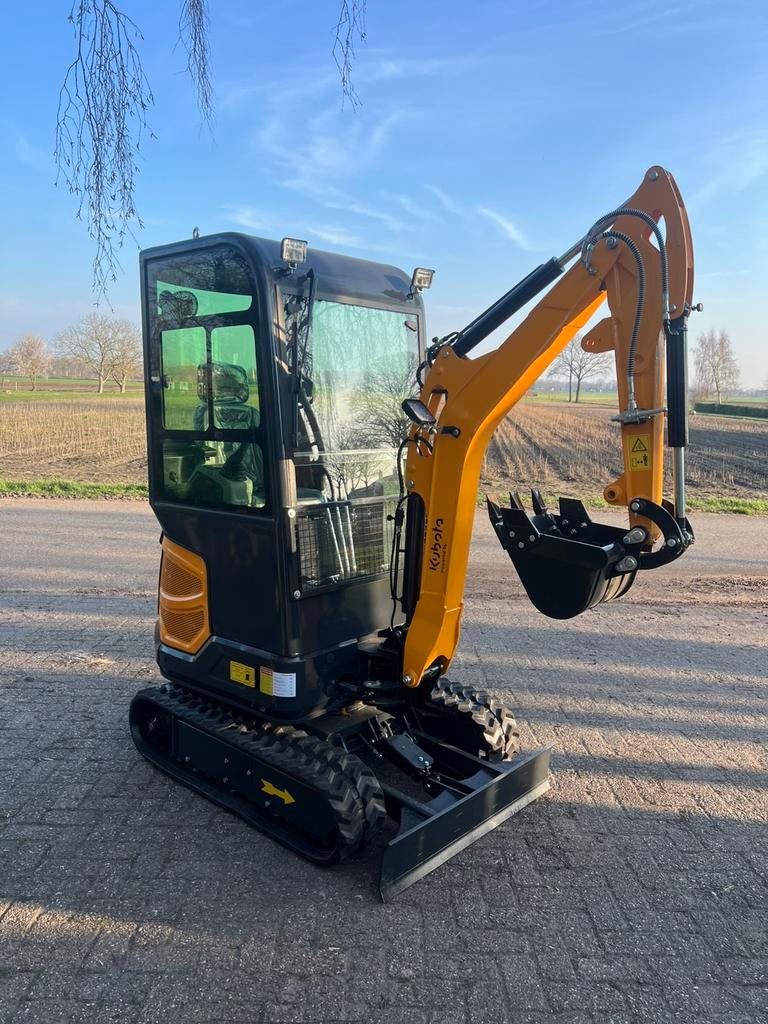 NIEUW Landward XT18 minigraver met kubota motor, Ophalen, Graafmachine