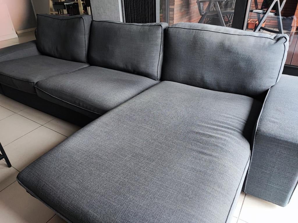 Zitbank, Ophalen, Gebruikt, Vierpersoons of meer, Stof