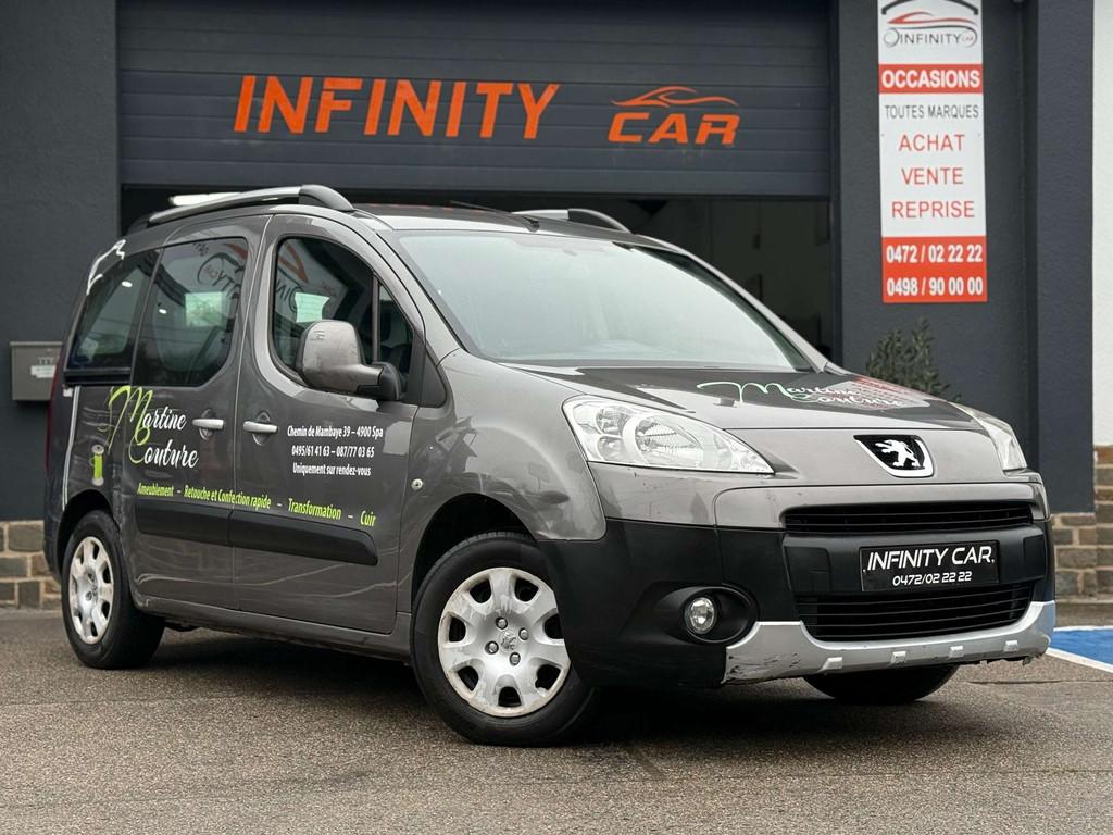 Peugeot Partner Partner Tepee 1.6HDi Premiumembrayage prob, Autos, Argent ou Gris, Achat, 90 ch, Entreprise