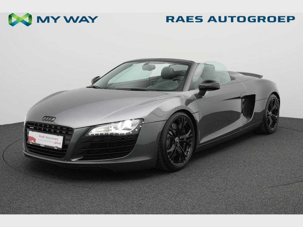 Audi R8 Spyder R8 4.2i V8 Quattro FSI R tronic, Auto's, Audi, Automaat, Cabriolet, Zilver of Grijs, R8