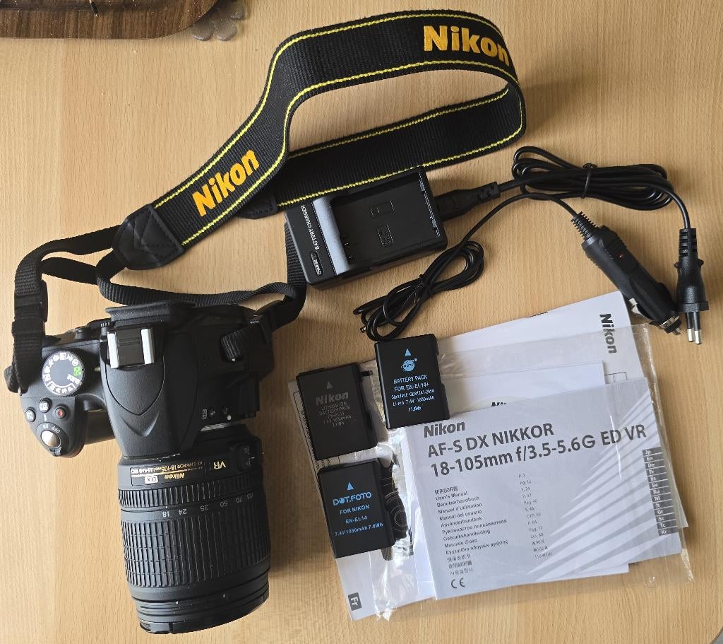 Nikon D3200, TV, Hi-fi & Vidéo, Appareils photo numériques, Enlèvement, Comme neuf, 24 Mégapixel, Nikon