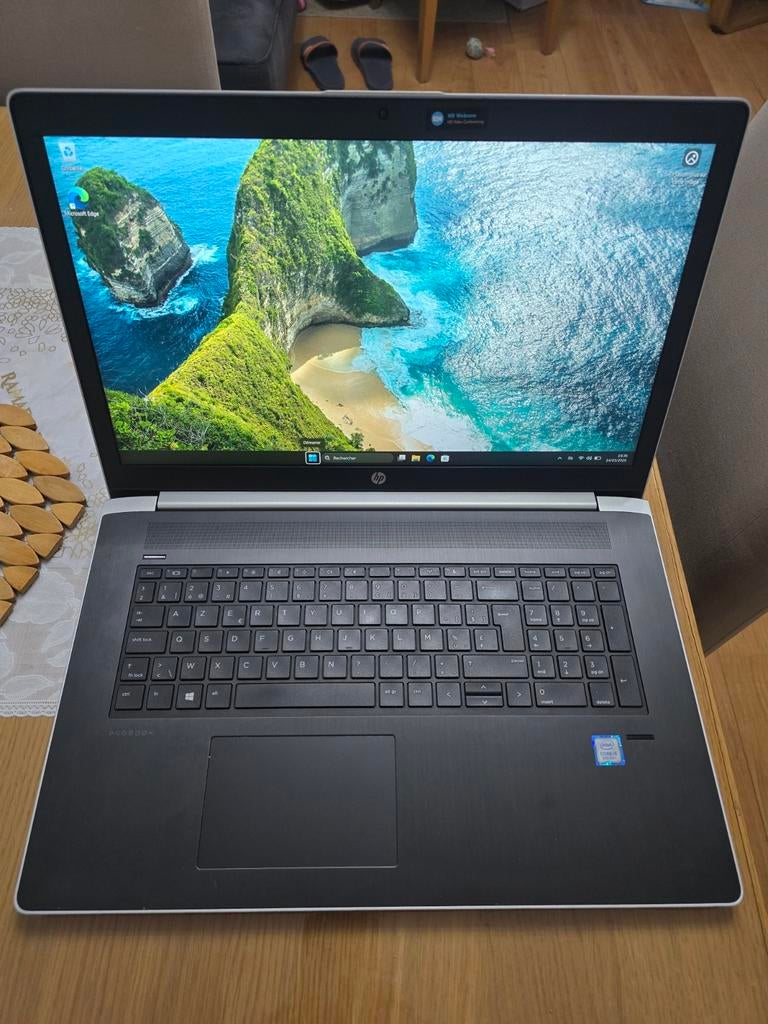 HP 17" laptop - i5 8e - 16 g werkgeheugen - 512 g ssd, Computers en Software, Windows Laptops, Ophalen of Verzenden, Azerty, SSD