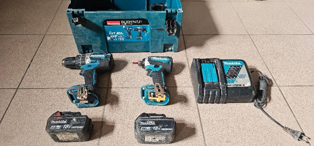Makita lot 2 machines, Ophalen, Gebruikt, Boor- en Schroefmachine, Minder dan 400 watt