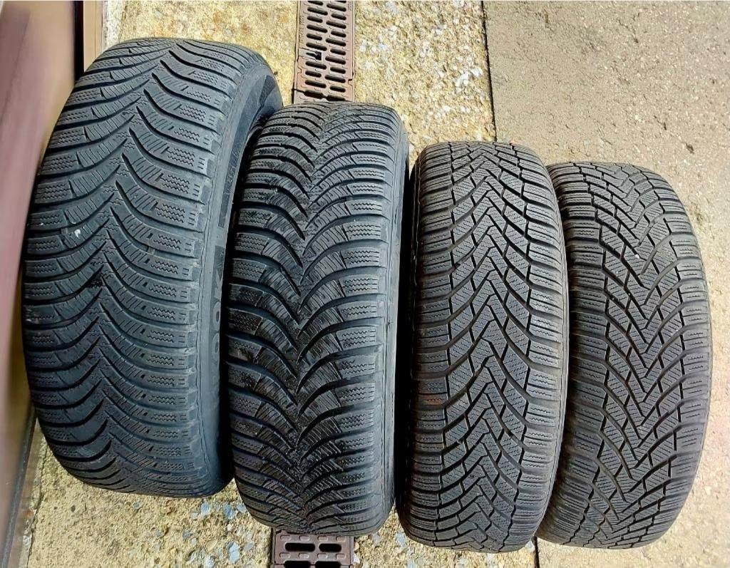 Roues hiver 195/65-15 pour VW, Skoda et Seat, Autos : Pièces & Accessoires, Pneus & Jantes, Pneus et Jantes, Pneus hiver, 15 pouces