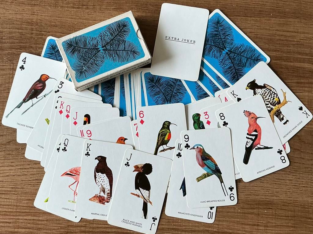 Oud kaartspel BIRDS PLAYING CARDS, Ophalen of Verzenden, Zo goed als nieuw, Speelkaart(en)