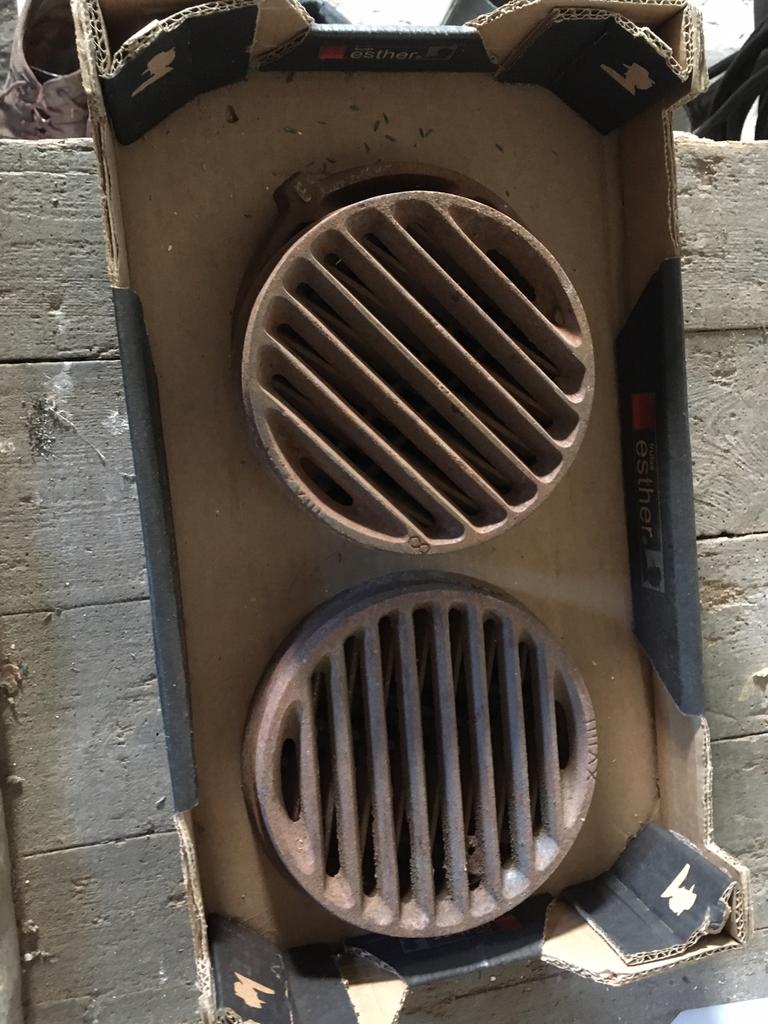 Roosters voor kolen kachel, Ophalen, Kolenkachel