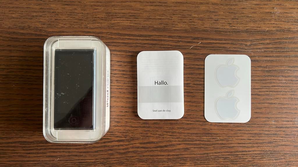 Apple iPod nano, Enlèvement, Nano, Avec radio, Noir