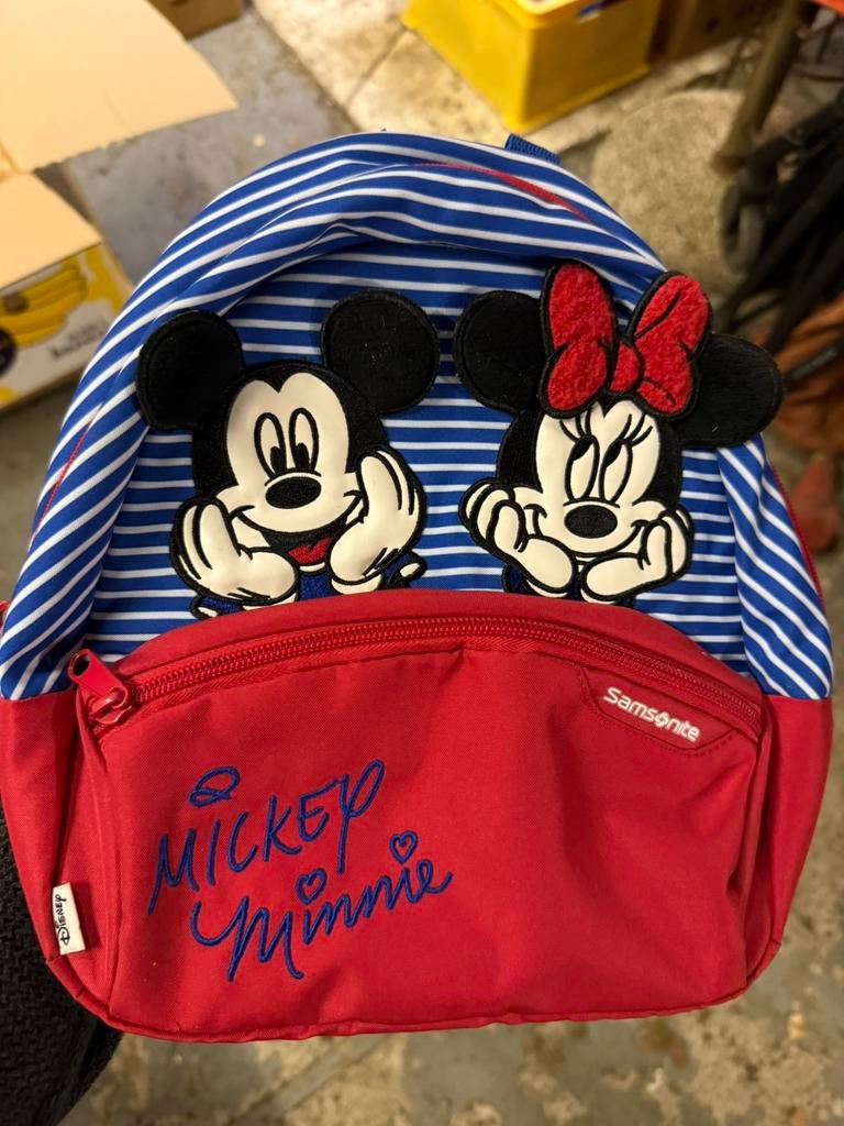 Samsonite boekentasje Mickey en Minnie Mouse, Overige merken, Gebruikt, Minder dan 30 cm, 25 tot 40 cm