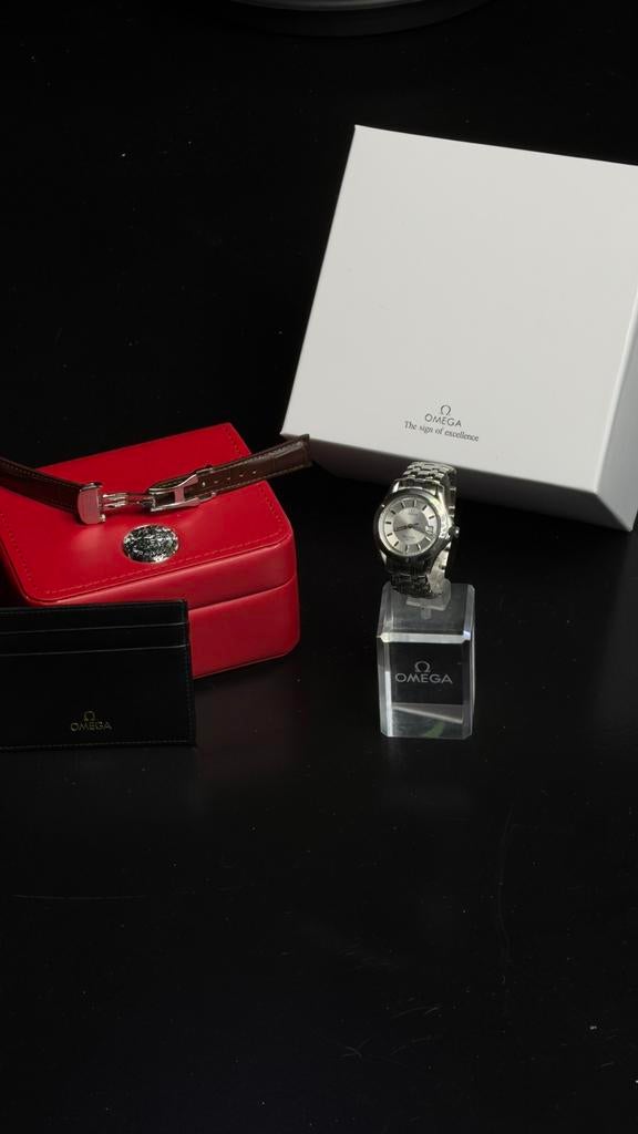 Omega Seamaster 120M – Vintage 1999 – Full Set – Top Staat, Handtassen en Accessoires, Horloges | Heren, Ophalen, Zo goed als nieuw