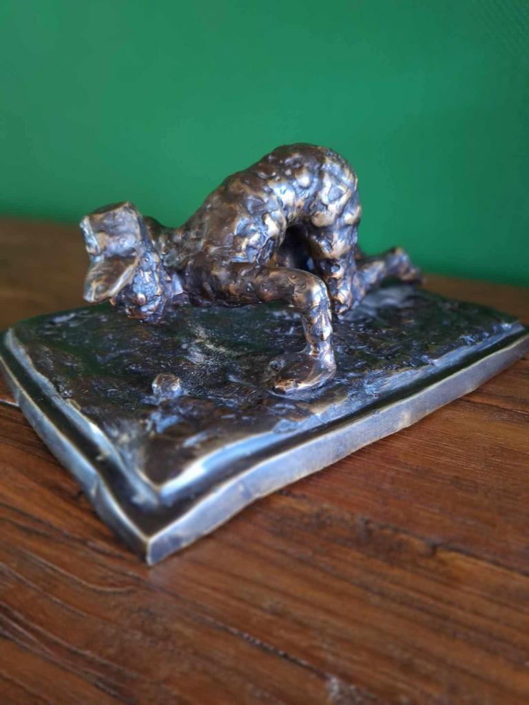 Statue Art Déco en bronze (1930) - Designobject, Enlèvement, Bronze