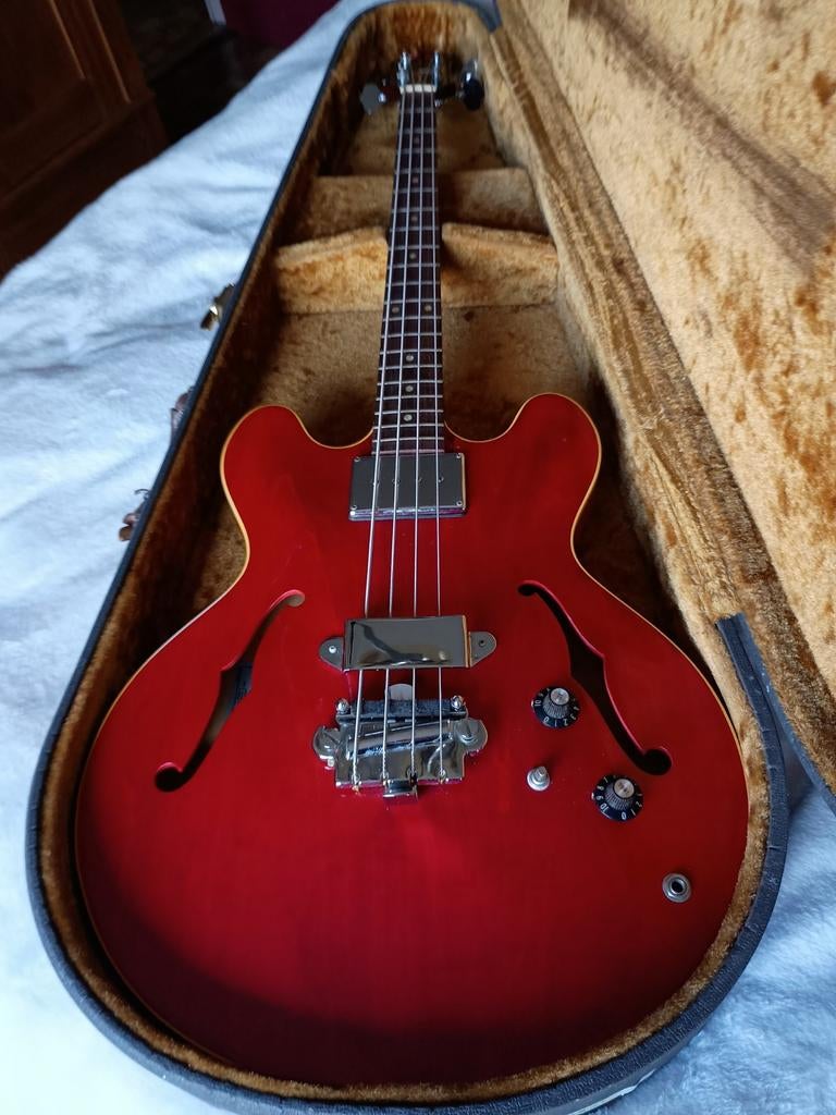 EPIPHONE RIVOLI 1967 ROOD EXC, Muziek en Instrumenten, Snaarinstrumenten | Gitaren | Elektrisch, Ophalen of Verzenden, Epiphone