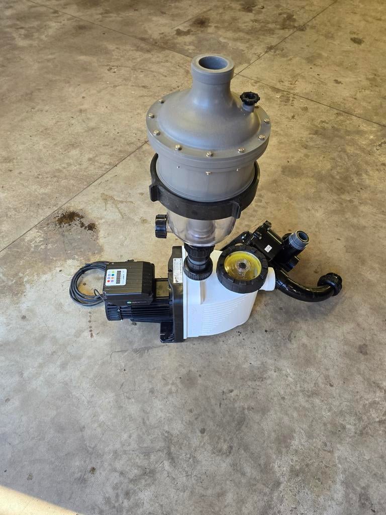 Zwembad pomp met 5 wegklep, Ophalen