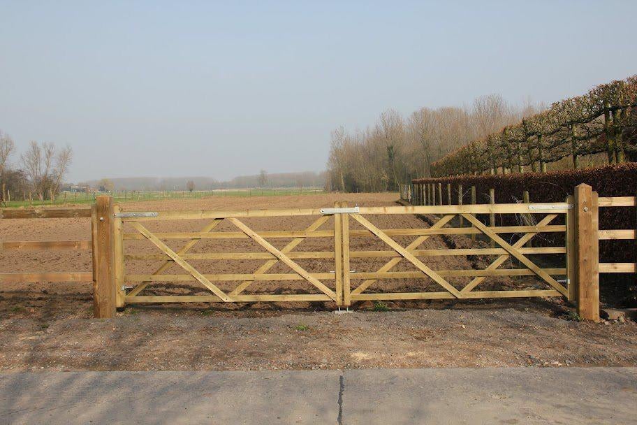 Houten poorten voor weide of tuin, Dieren en Toebehoren, Stalling en Weidegang, Weidegang