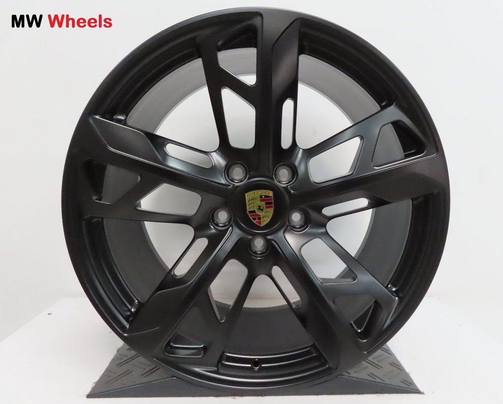 Porsche Taycan 21 inch Origineel velgen Cross Turismo satin, Auto-onderdelen, Banden en Velgen, Velg(en), -, -, Nieuw