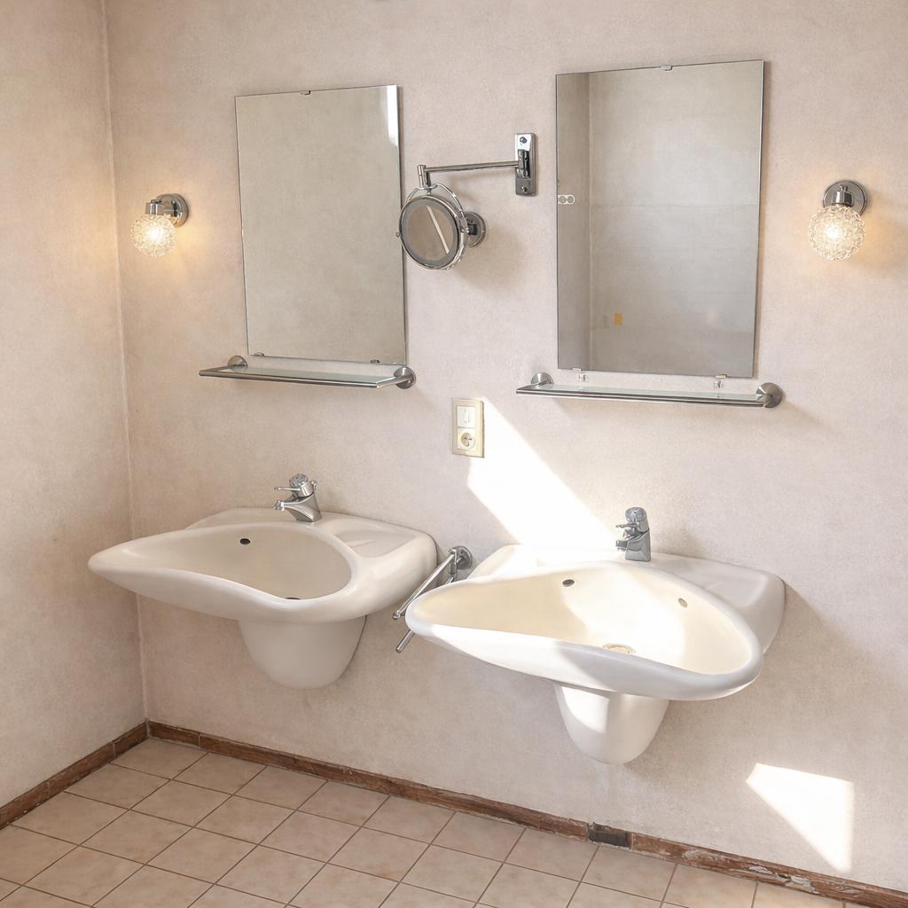 Design badkamer Villeroy & Boch – Luigi Colani kleur Jasmijn, Ophalen, Zo goed als nieuw