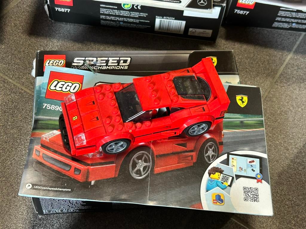 Lego speed champions 75890, Ophalen, Zo goed als nieuw, Lego