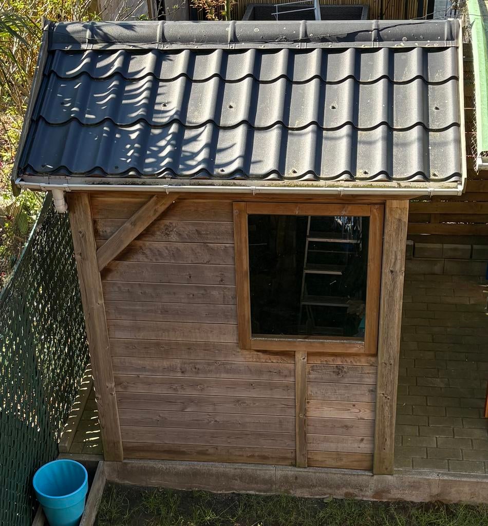 Tuinhuis, Tuin en Terras, Tuinhuizen, Tuinhuis, 1 raam, Hout, Ophalen