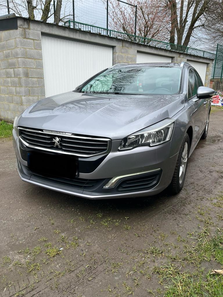 Peugeot 508 break automatique, Autos, Cuir, 4 portes, Entreprise, Noir