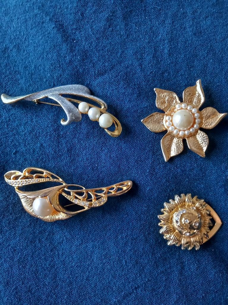 Broches, Neuf, Or, Enlèvement, Autres matériaux