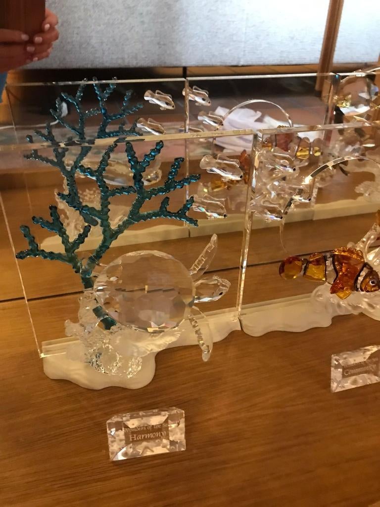 KRISTAL WERK SWAROVSKI, Autres styles, Objet de décoration, Multicolore, Comme neuf