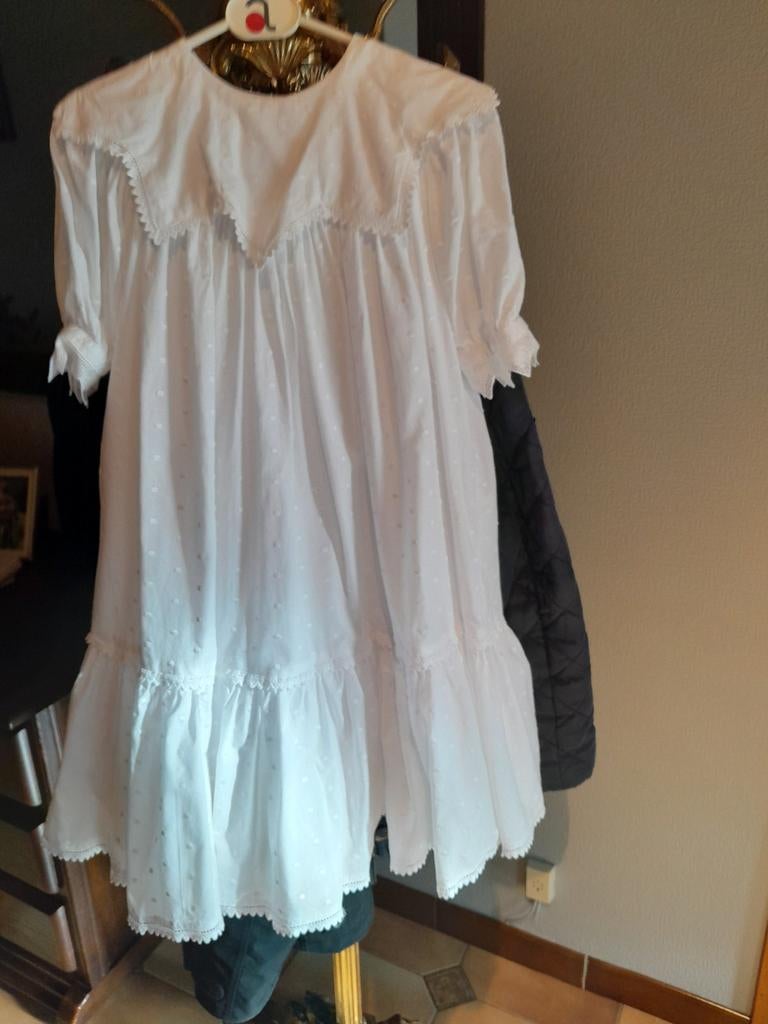 Wit kleedje, Kinderen en Baby's, Kinderkleding | Maat 122, Ophalen