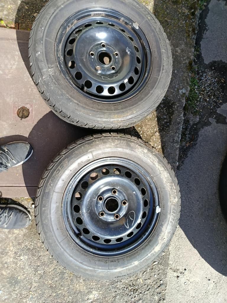 2 jantes VW Caddy 15” + pneus – 30€, Enlèvement, Utilisé